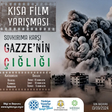 "Soykırıma Karşı Gazze'nin Çığlığı" temalı yarışma düzenlenecek